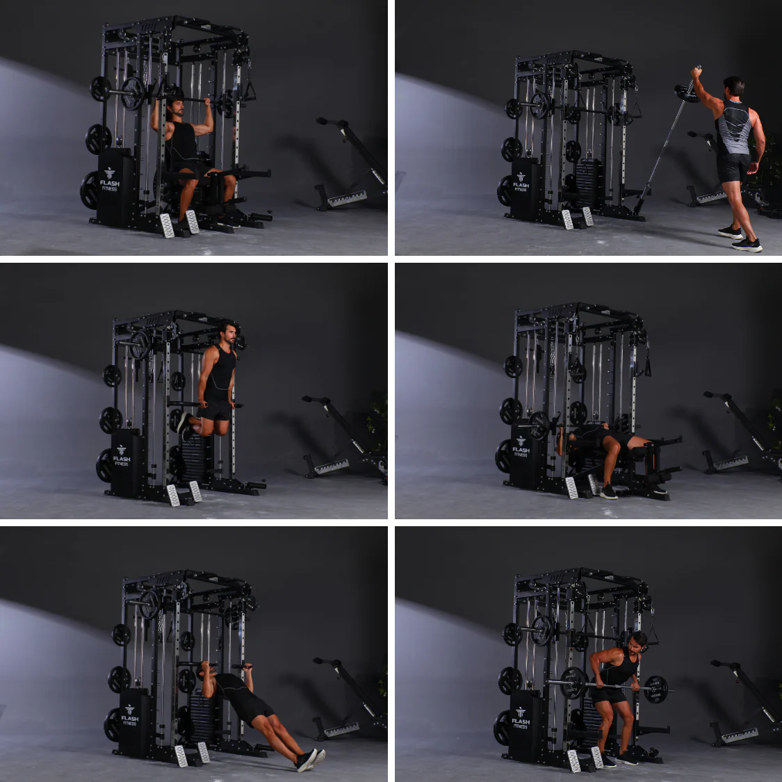 Flash F20 Smith Machine Combo Package